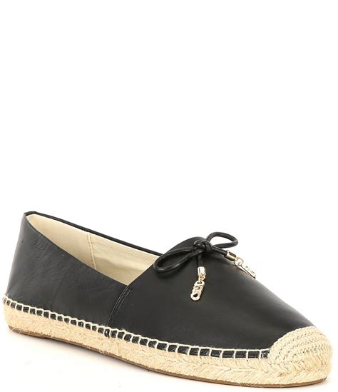 michael michael kors black espadrille flats|Michael Kors flat booties.